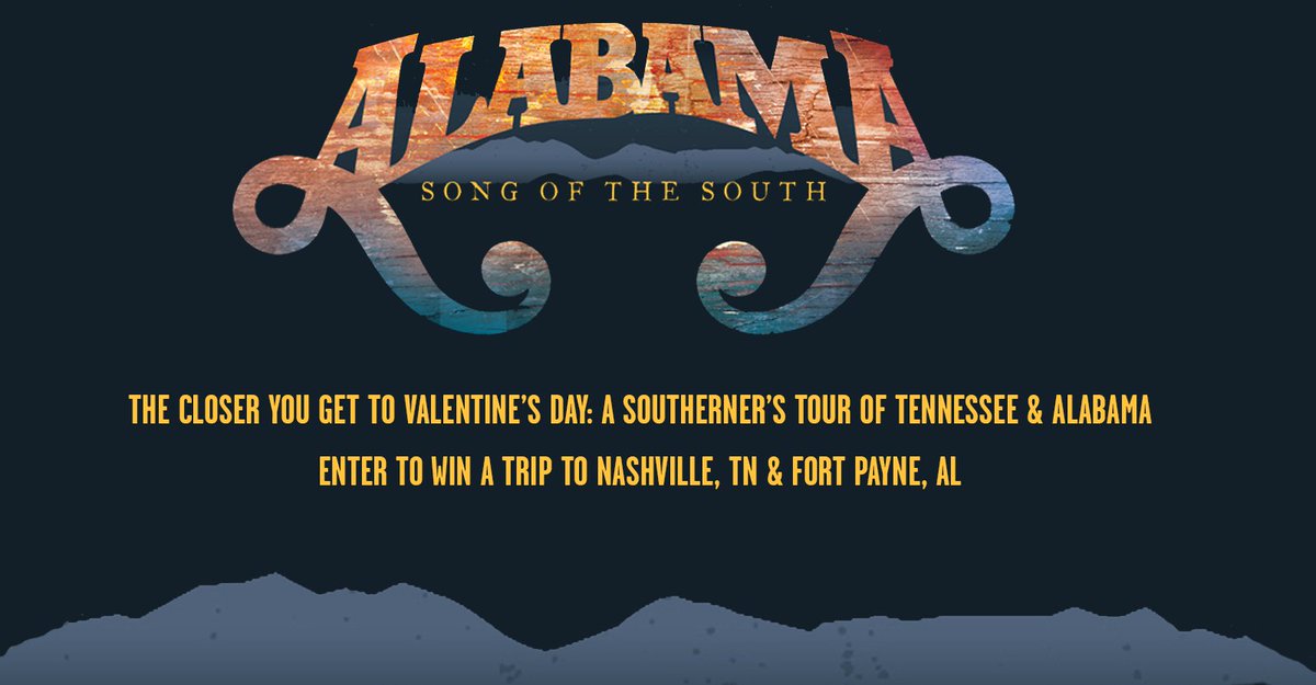 countrymusichof's tweet photo. It's the last day to enter! Head to our Facebook page and tell us your love story! #AlabamaExhibit https://t.co/5QimJJCdyy