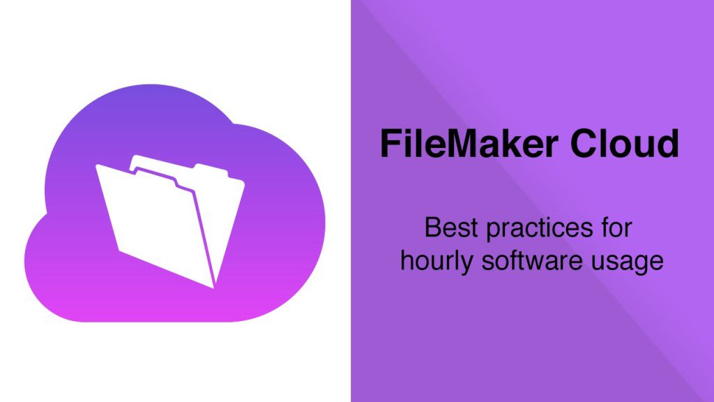 FMexamples's tweet image. Best practices for hourly software usage with FileMaker Cloud filemakerexamples.co.uk/blog/2017/01/2…