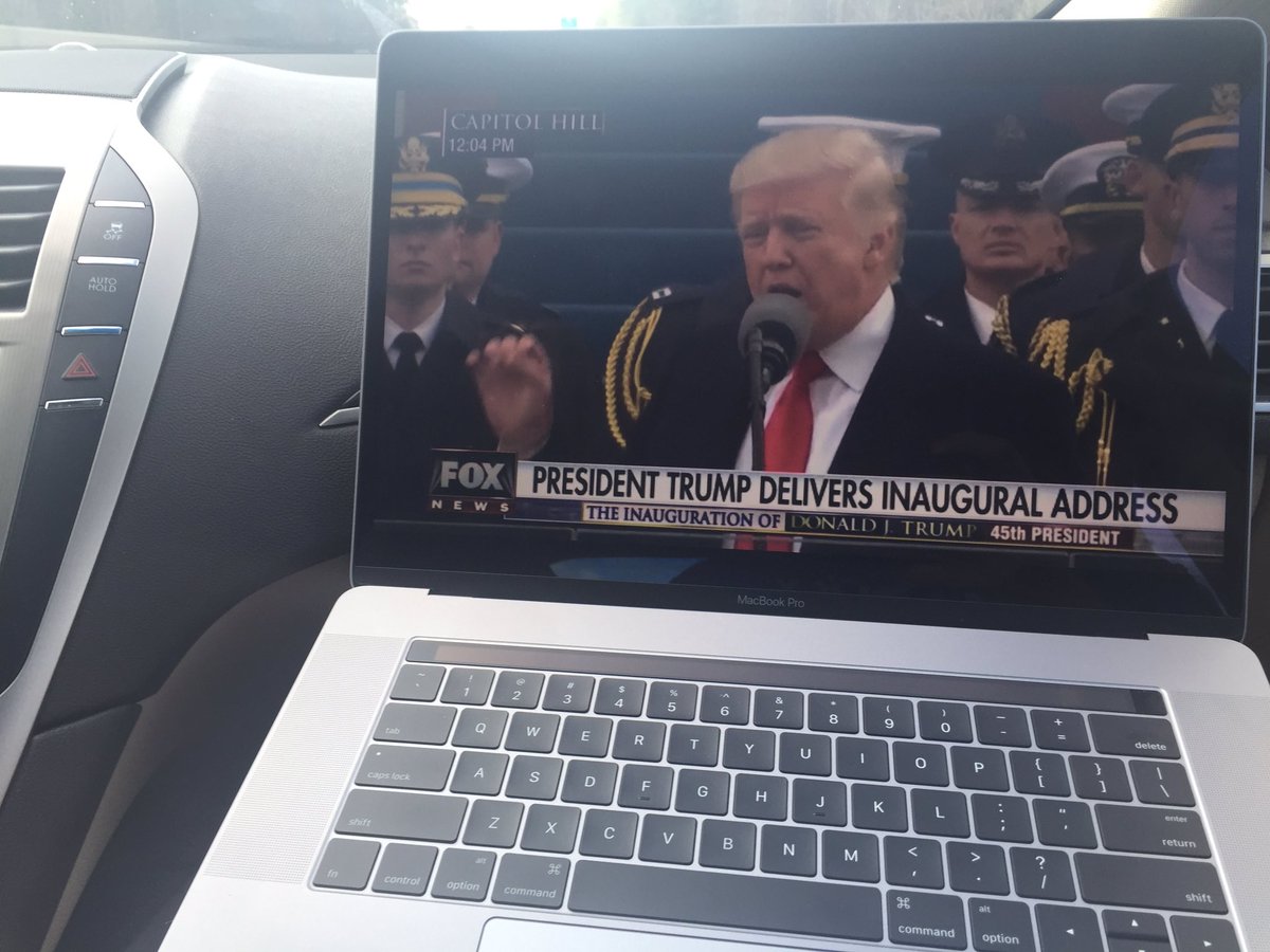 Making a long drive great again🇺🇸🇺🇸🇺🇸🇺🇸#POTUS #Inauguration #PGAShow