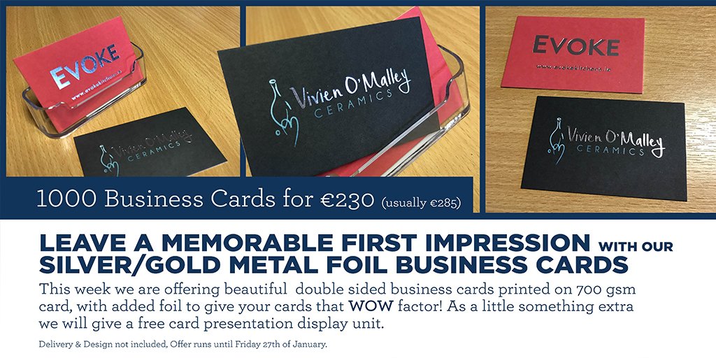SwiftPrint_'s tweet image. Check out this weeks premium quality foil Business Card offer!