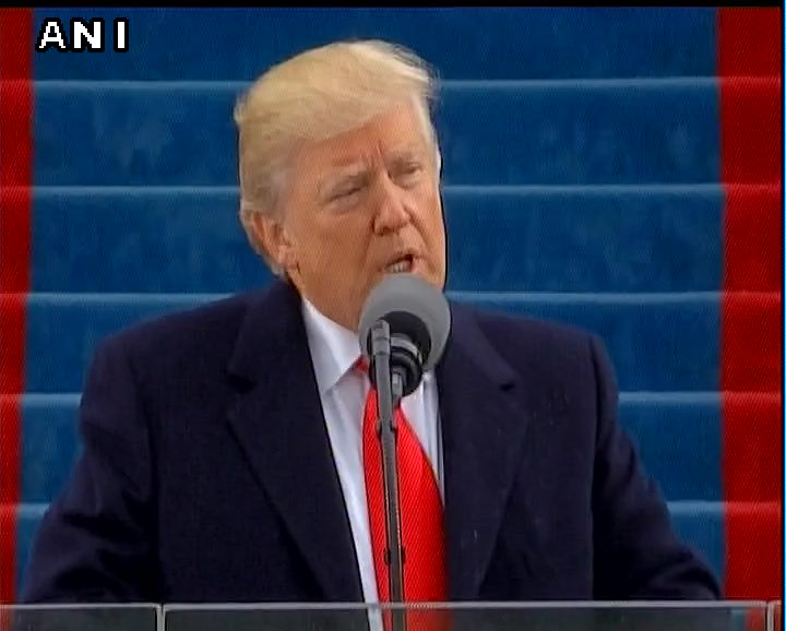ANI's tweet photo. We will completely eradicate radical Islamism from the face of the earth:Donald Trump https://t.co/rsr41AXcmk