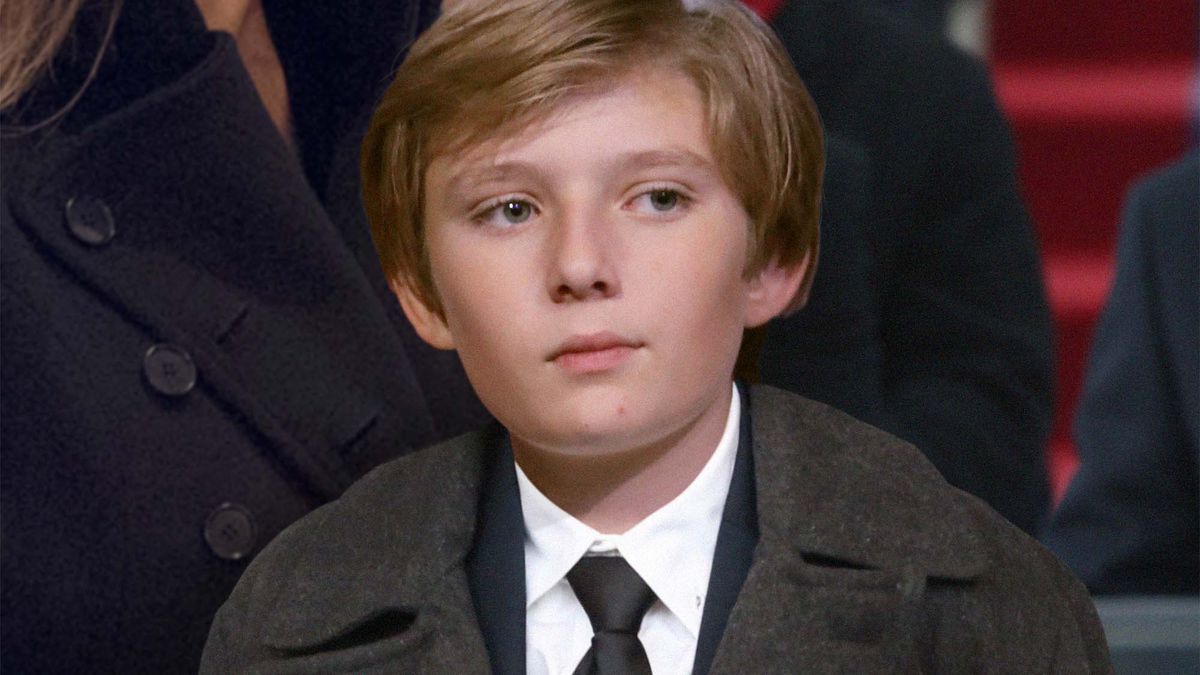 TheOnion's tweet image. Bored Barron Trump Counts Confederate Flags In Inauguration Crowd To Pass Time trib.al/WKAHAtB