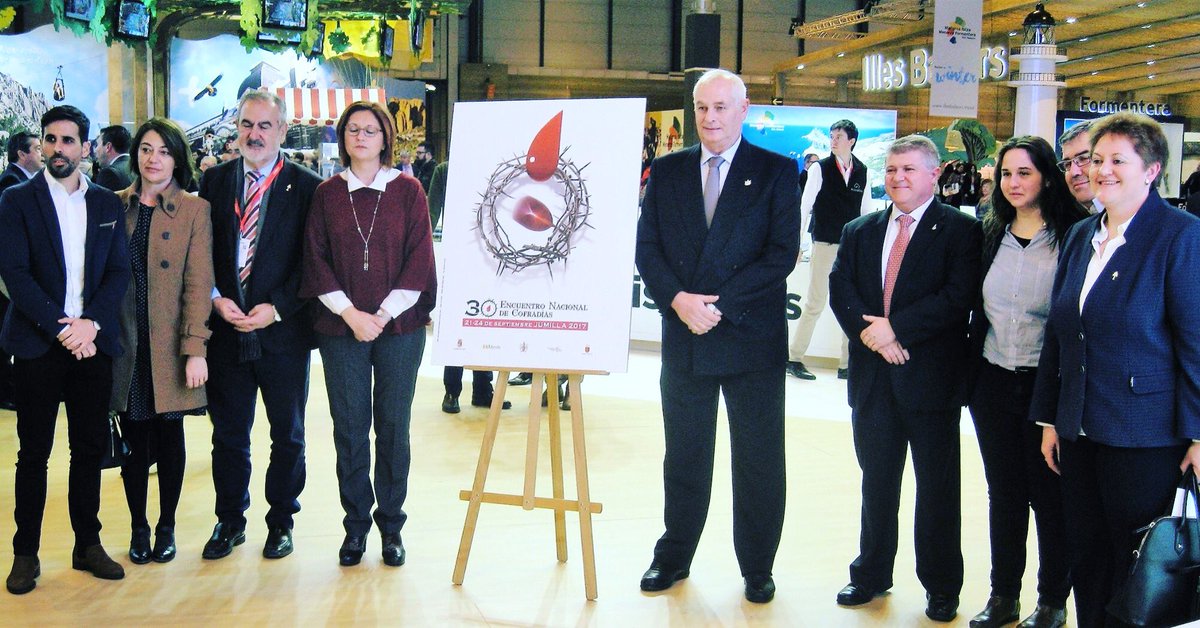 Presentación del Encuentro Naciónal de Cofradías que celebrará su 30 edición en nuestra ciudad "Jumilla"