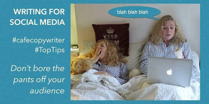 cafecopywriter's tweet photo. Writing For Social Media - March 4 Totnes Sign up here: https://t.co/IdBNGjxzne #Earlybird discount until end Feb #writegreatcontent https://t.co/vrB9kHxnrG