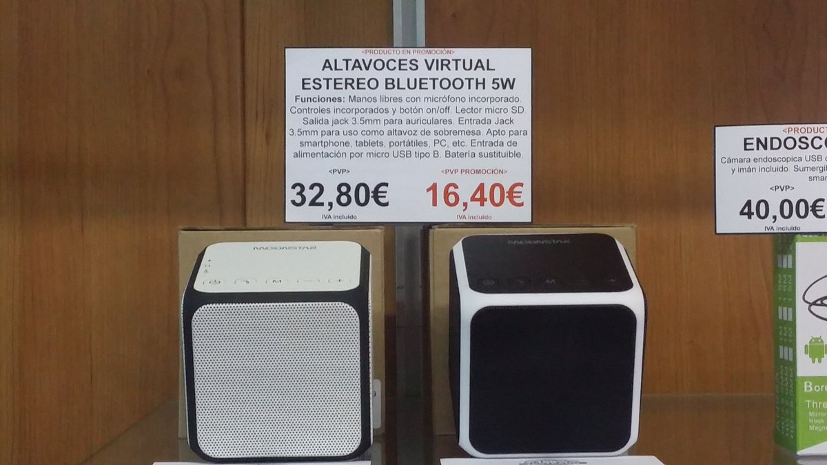 NetlabsTech's tweet photo. Altavoces #bluetooth para tus equipos y dispositivos https://t.co/zTTPGq7yKH