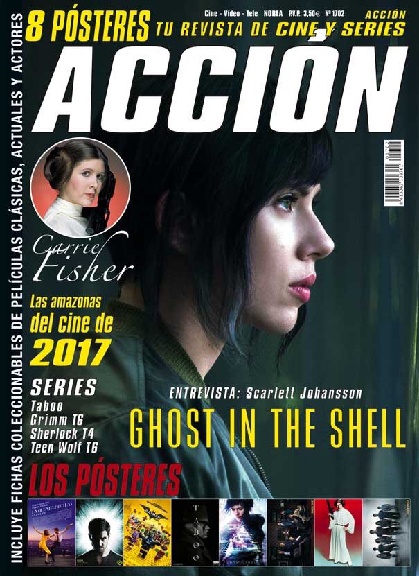 ¡Grimmsters! Póster de #Grimm en el número de febrero de la revista <a href="/AccionCine/">Revista ACCIÓN Cine-Series</a>.