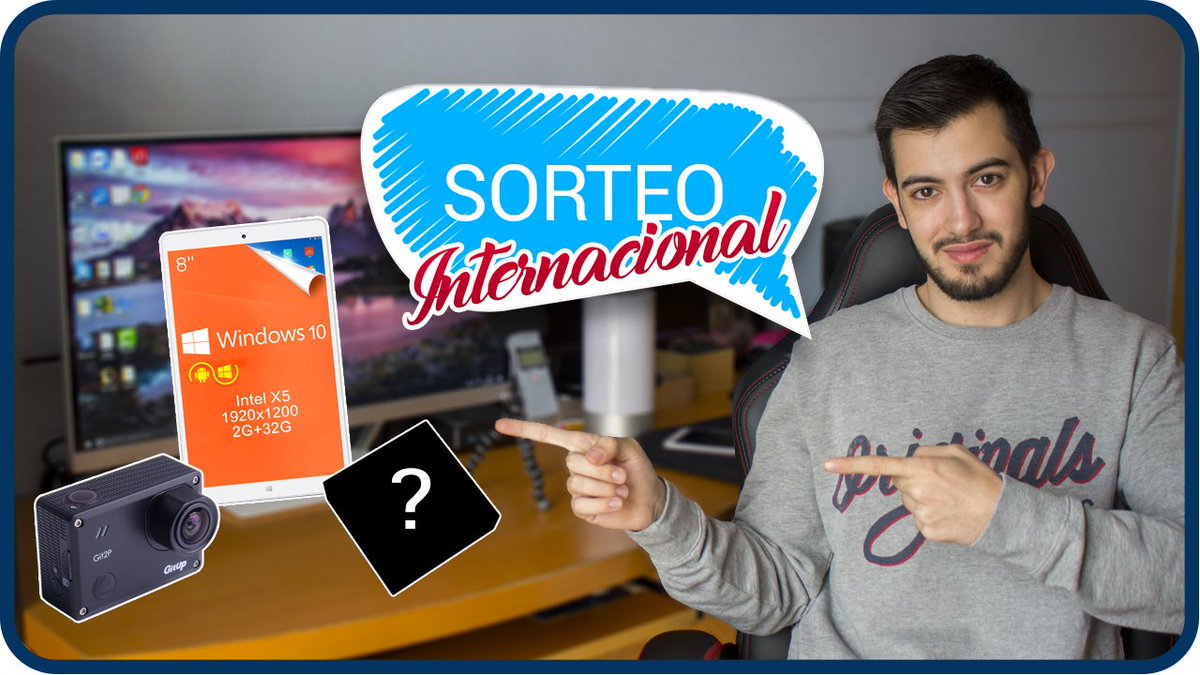 ANDROIDECURIOSO's tweet photo. SORTEO 3 Productos tecnológicos INCREIBLES (TABLE, Cámara de acción y SORPRESA). 
Participa:👉 https://t.co/zIdGP8qeZS 👈 https://t.co/9oV84pu9wB