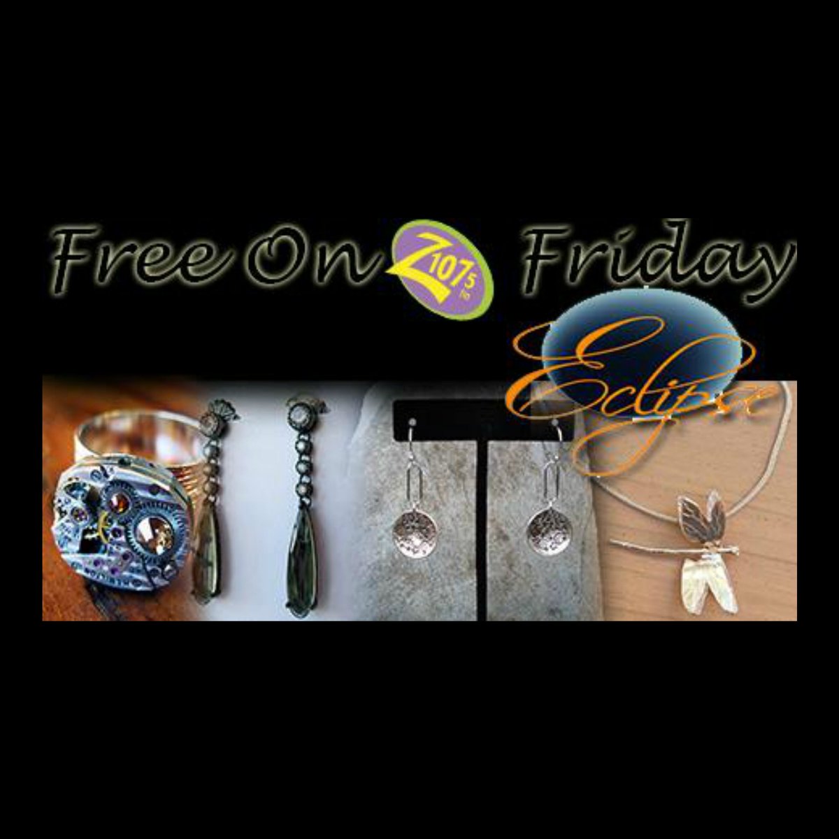 BlueMoonShops's tweet photo. Listen in to @Z1075 ALL DAY to win #FREE jewelry from our sister store, @EclipseAtBM!!! #jewelryGiveaway #ILMEvents https://t.co/0LlOnNDPXd