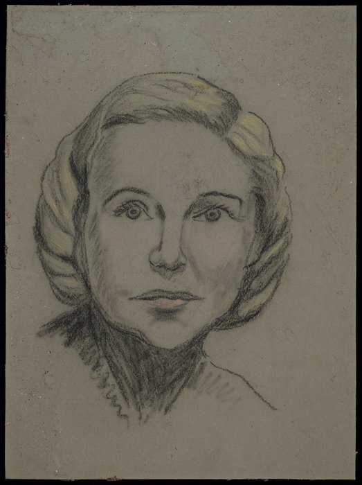 Portrait of Anna Kavan (1940s) Artist unknown. Ref: A-358-001. Alexander Turnbull Library, Wellington, New Zealand. natlib.govt.nz/records/228315…