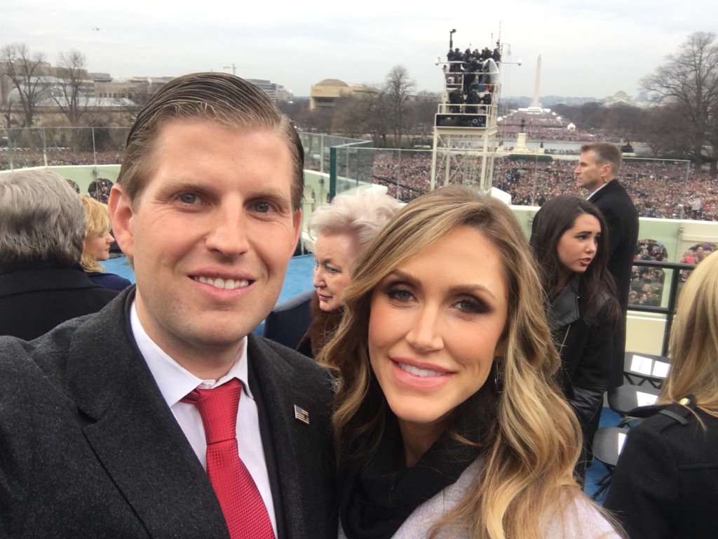 EricTrump's tweet image. Standing here, the magnitude of this day, and the new job ahead, really hits home! #TheCapitol #Inauguration
