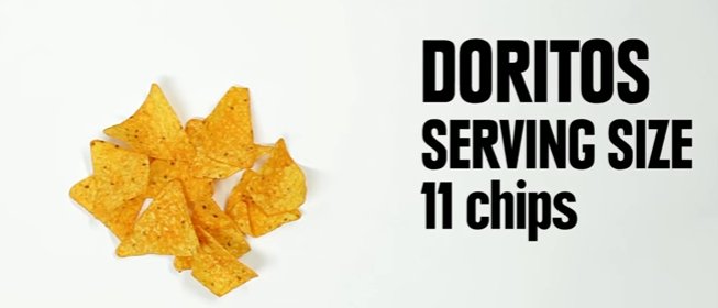 Serving sizes are #ridiculous!

Video here: bit.ly/2jGL2QY