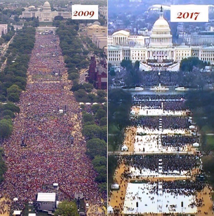 Truly was a HUGE #Inauguration, as Trump would say.
