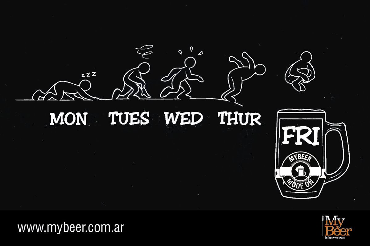 MyBeerArg's tweet photo. #FindeModeOn #MyBeerModeOn 🍻 🍻
¿Con quién vas a disfrutar de tu #CervezaTirada este #Viernes? https://t.co/I4pIzsPNC4