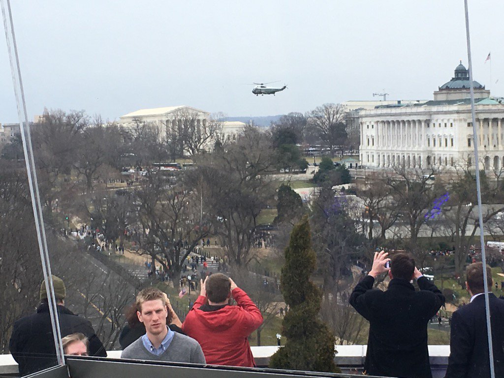 smerconish's tweet photo. They handled themselves with class until the final second. #Inauguration https://t.co/ywXPlmd5R1