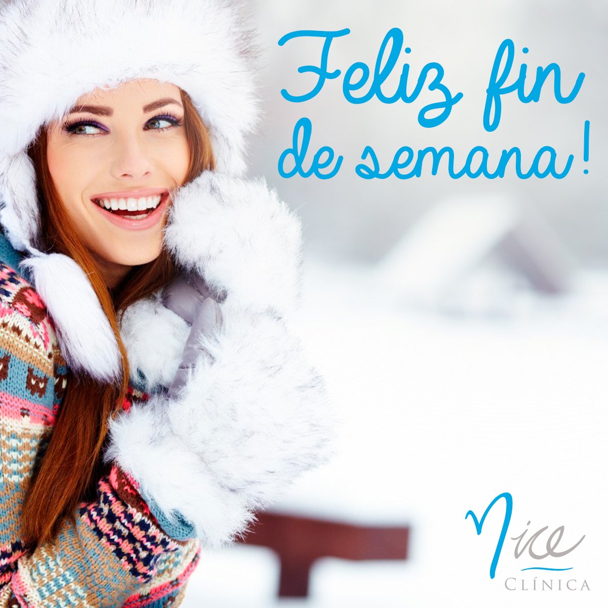 NiceClinica's tweet photo. Al mal tiempo buena cara 🙂¡Feliz fin de semana! https://t.co/2mxQvveYvJ #medicinaestetica #Madrid https://t.co/P6LXqdOPkO
