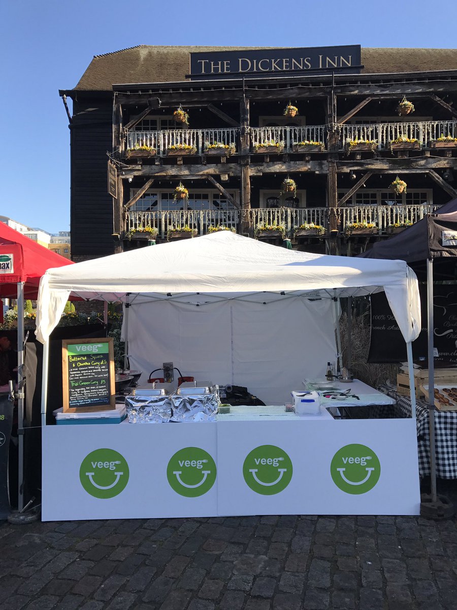 <a href="/Veeg_London/">Veeg</a> sold out today at @StKats at St Katherine's Dock, sorry! Back Fri 27 Jan so come say hello and eat healthy in 2017! :)