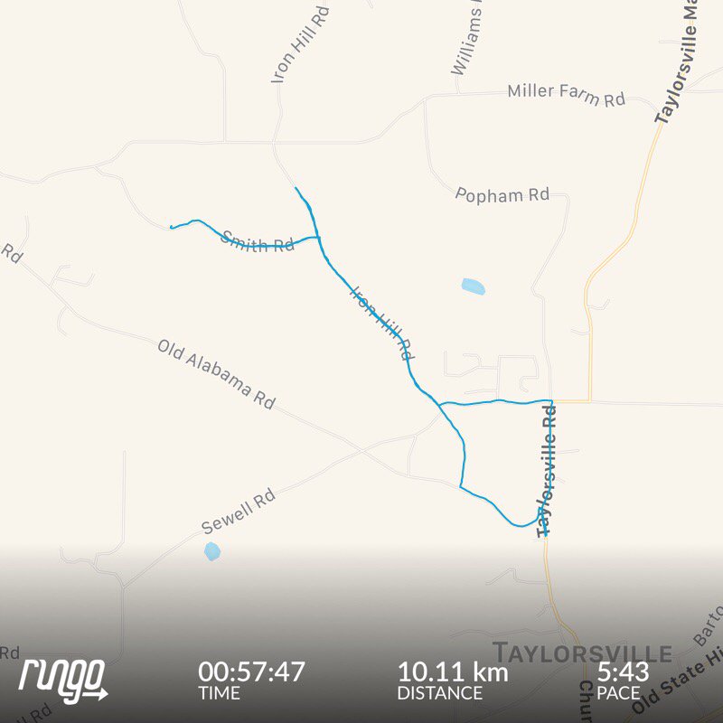 johnrMckayIII's tweet photo. Ran for 57:47 for 10.1 km with @RunGoApp@GoUltima @cleanbottle @KnuckleLights @gotailwind @simplyshod  #10kpr https://t.co/GCLbnY13ES