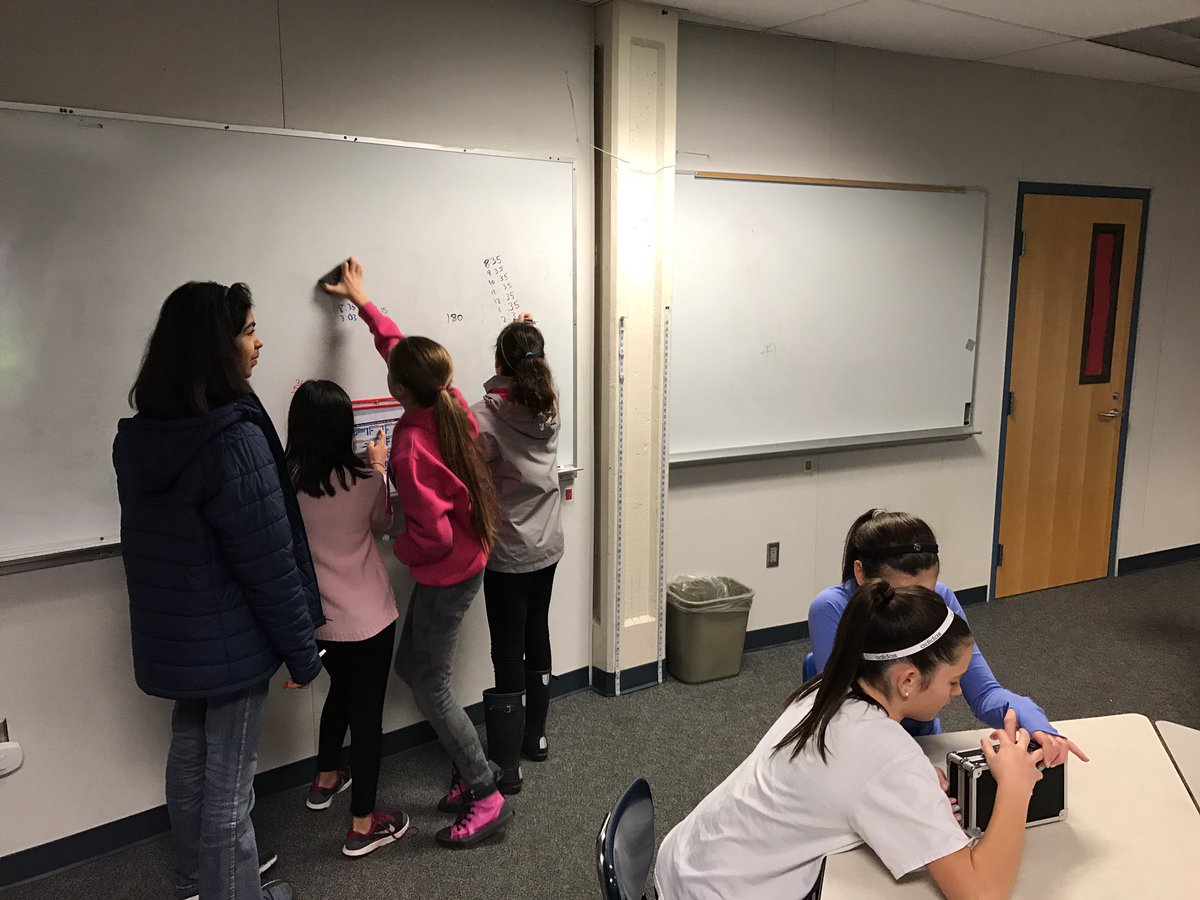 ALittle_Math's tweet photo. Mrs. Yu's 2nd period working the math to Breakout of a Case of the Mondays! https://t.co/AxMHCArKSM