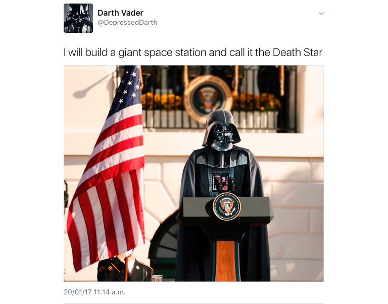 Meiguo_nan's tweet photo. Oh what a bright future we will have!
#Inauguration #theresistance #inaug2017 #TrumpInaugural #uninauguration #Trump https://t.co/Wrm3i9Qn3V