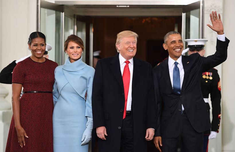 NoticiasCaracol's tweet photo. #Fotos Vea cómo fue la mañana de los Obama y los Trump https://t.co/bacwPiDuhN #LaEraTrump https://t.co/CoKek09u7I
