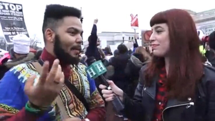 itsalexberg's tweet image. "This is what democracy looks like!"

Watch protesters march at Union Station during the #Inauguration. #DisruptJ20

facebook.com/HuffPostPoliti…