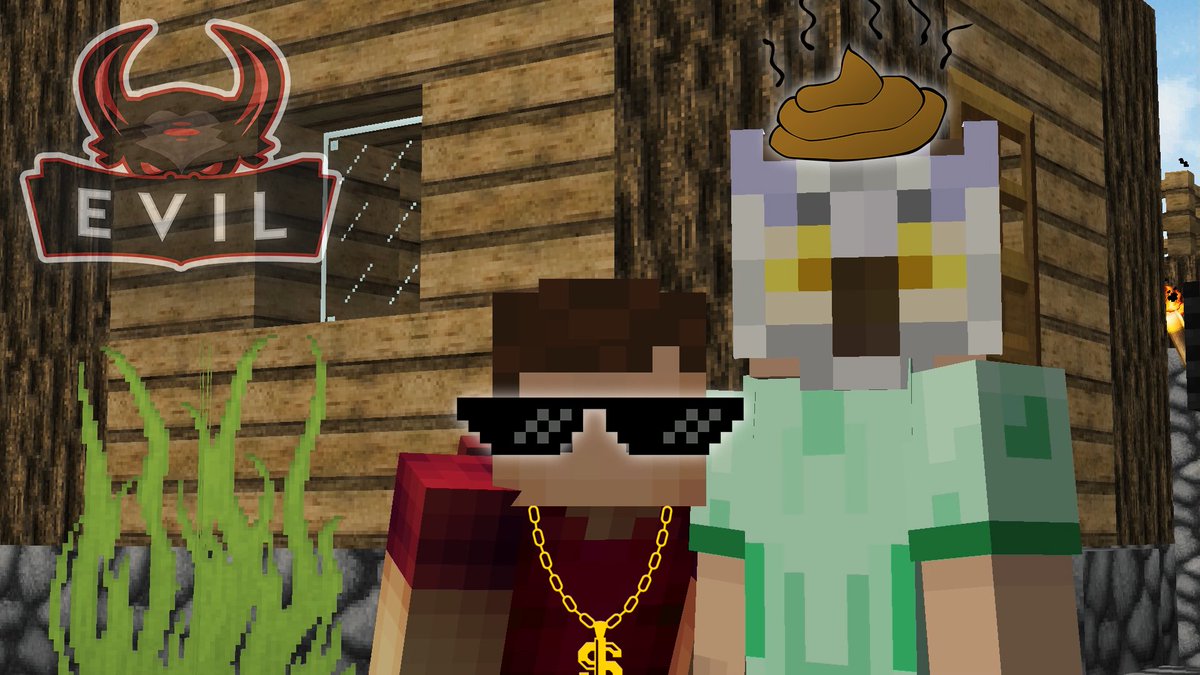 PietKlee's tweet photo. Morgen 12 Uhr wird @anyartlp gebangt 😎
#MinecraftEVIL 😈 https://t.co/N0cg7TpO9G