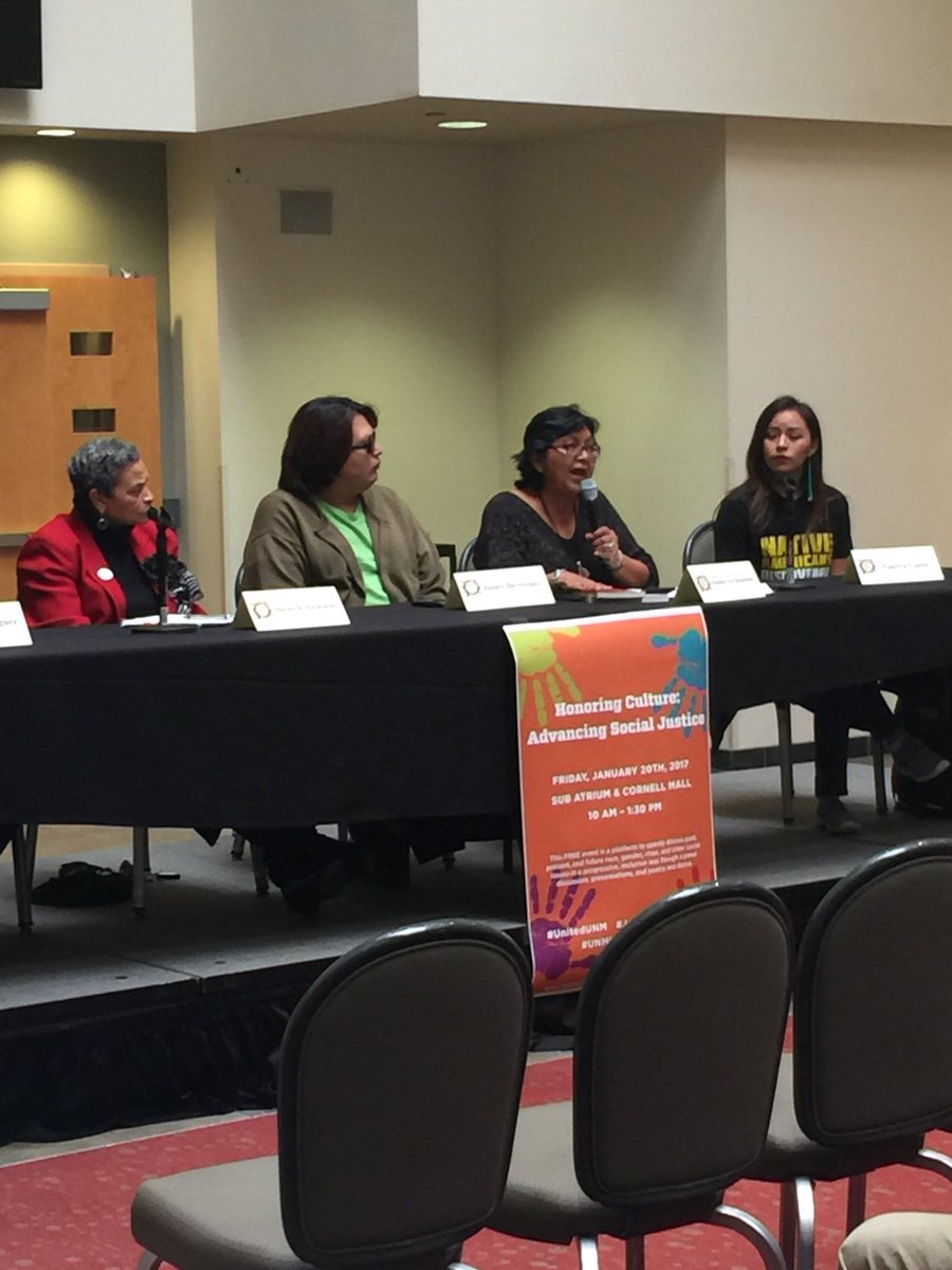 UNM_NSO's tweet photo. "If we keep basing our future on today's values, we won't progress our state." - Jennifer Nez Denetdale https://t.co/7TPrRz93Jn