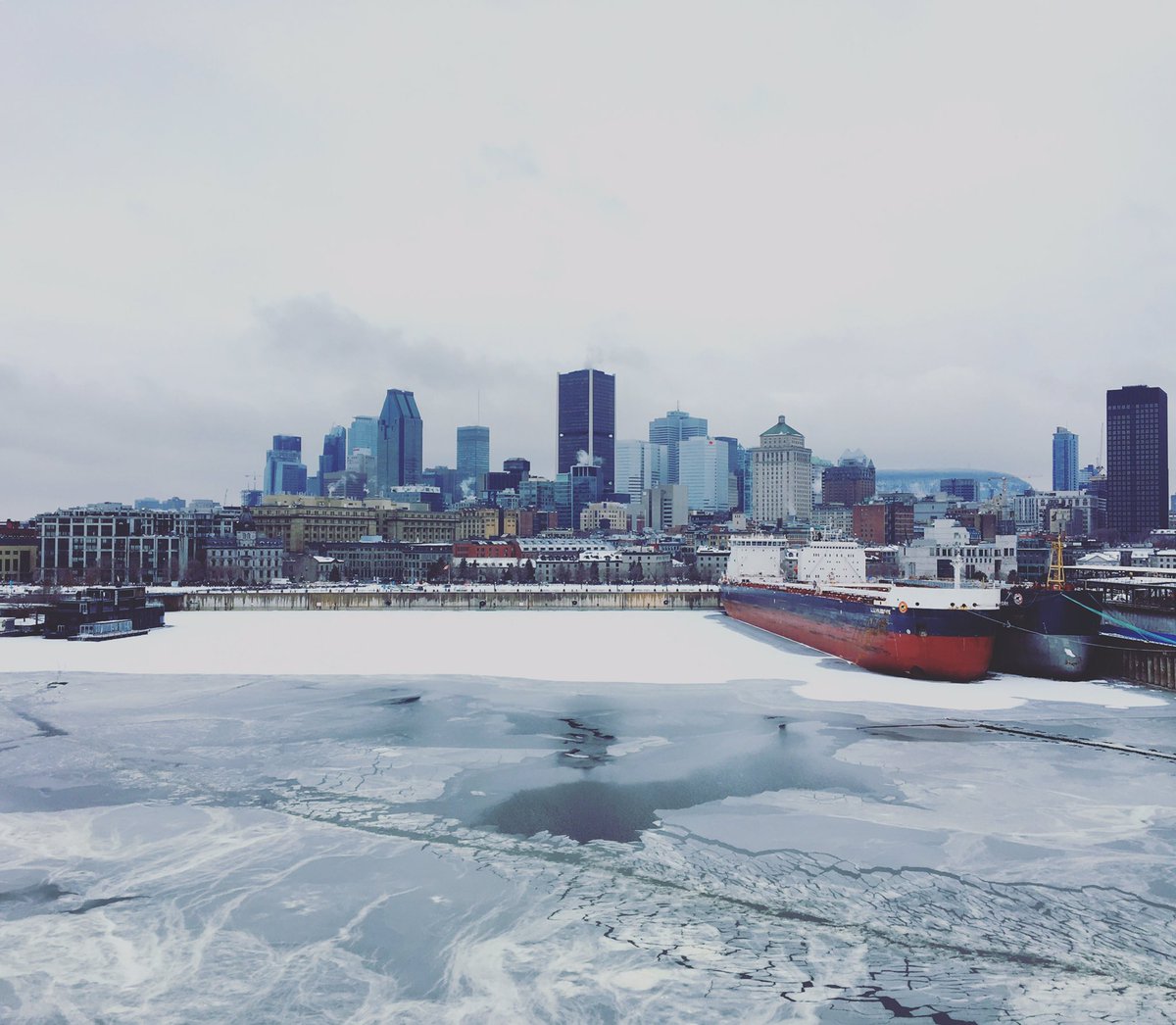 Pour quelques heures le 12 février le <a href="/PortMTL/">Port de Montréal</a> deviendra notre piste de course #canotaglace #fleuvesaintlaurent