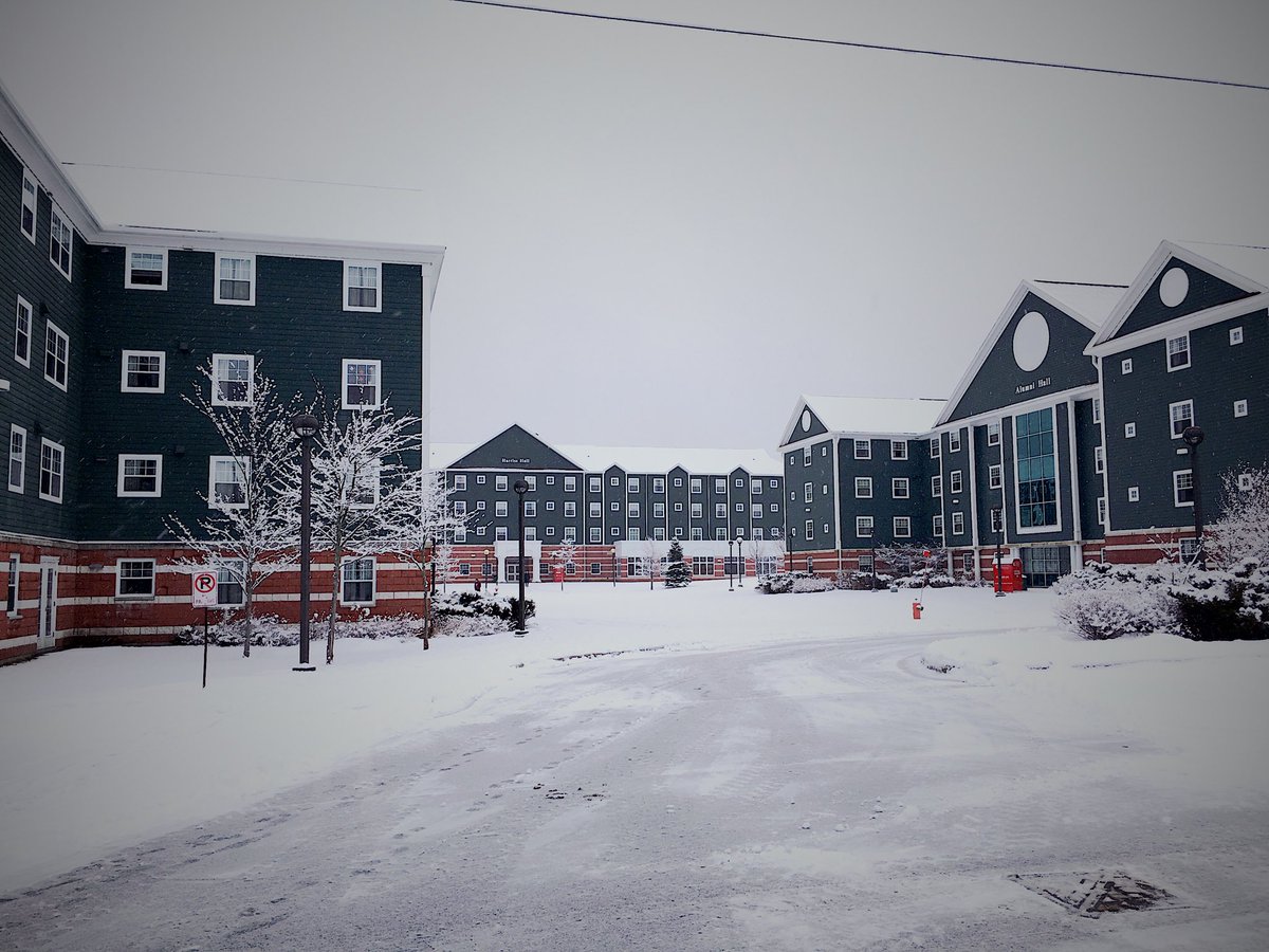 A beautiful snowy day <a href="/cbuniversity/">CBU</a> ❄️☃️
