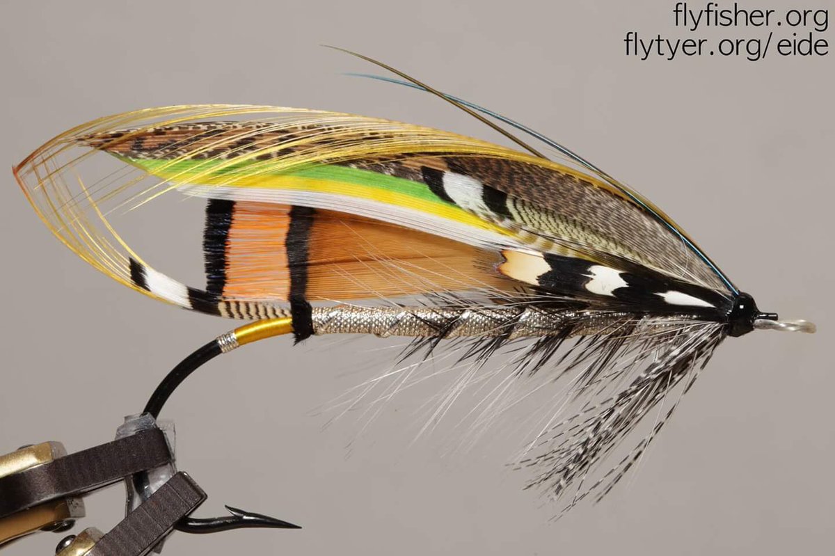 eide's tweet photo. #8/0 Silver Grey for a friend #flytying #fluebinding #classicsalmonflies #fishing https://t.co/ggBZUXAkiN