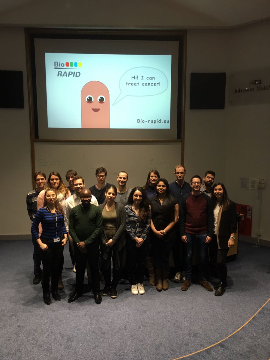 BioRapidSci's tweet photo. ESRs after an exciting Training Week at @FujifilmDiosyn , where regulatory and commercial aspects of Biopharma were covered. https://t.co/VRS7GZbUMf
