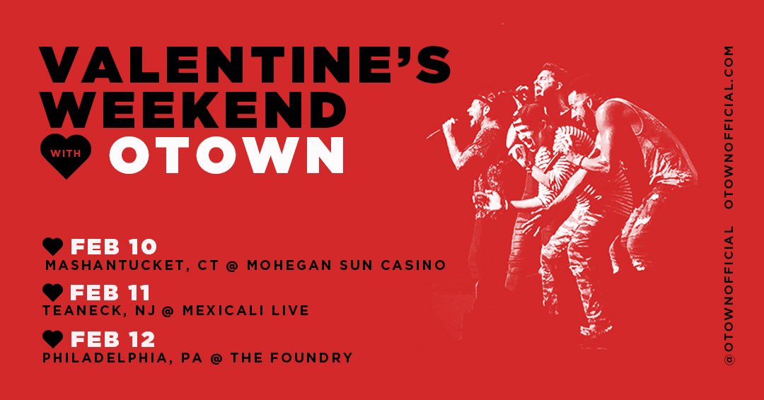 OTownOfficial's tweet photo. ❤️️Less than a month away!! Get your VIP tix and be our valentine at https://t.co/OvoG81gGE8 ❤️ https://t.co/eeA7JcPC4r