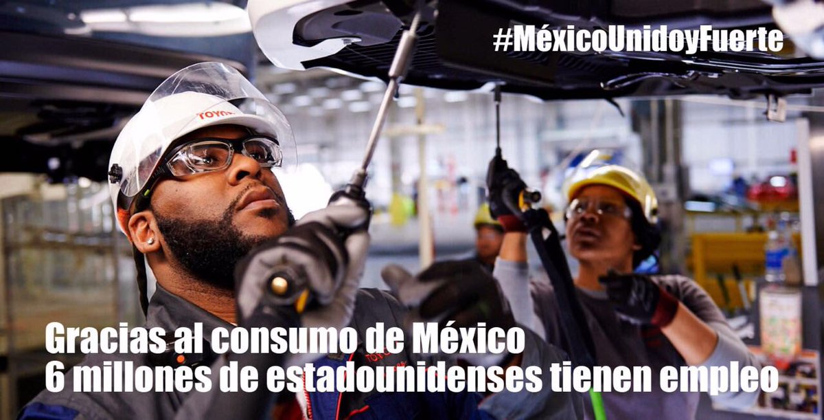 cesaro150993's tweet photo. @realDonaldTrump espero y sepa el valor comercial que aporta México 🇲🇽 #MéxicoUnidoYFuerte https://t.co/nBf6rroyCj