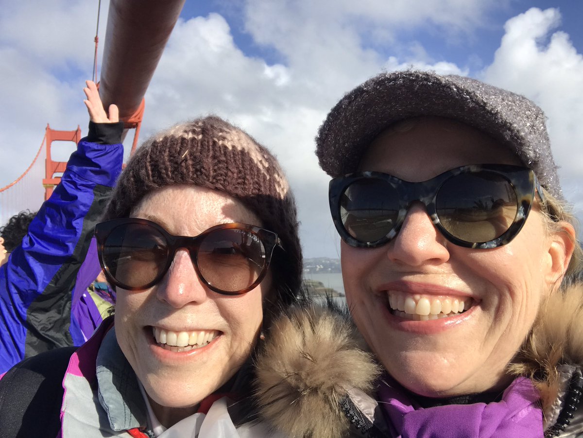segervall's tweet photo. #BridgeTogether @GoldenGate with fellow lovers of purple, inclusion and diversity - what truly makes America great! https://t.co/VDZeVj3lvb