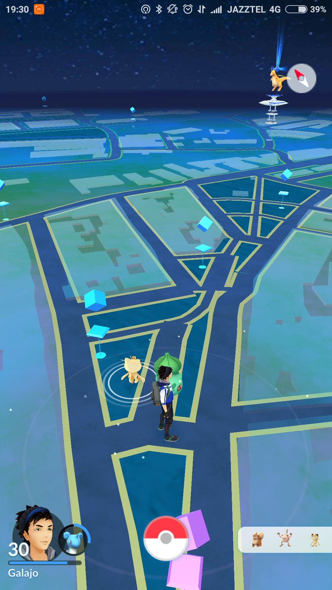 pokemistac's tweet image. Ahora mismo un Bulbasur en las Ramblas, al lado de la parada Escultura Caballo. Por desgracia, se me escapó 😶 @PokeGoMerida @PokemonGoExtrem