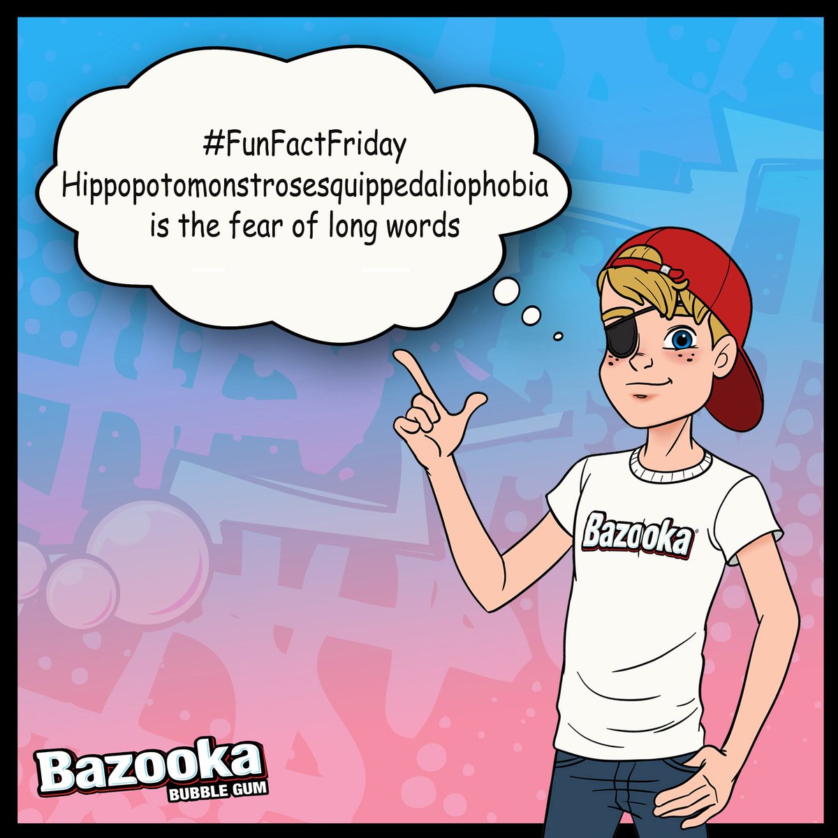 RealBazookaJoe's tweet photo. Don't let this fact scare you on this Friday! #FunFactFriday https://t.co/mtStvizyAP