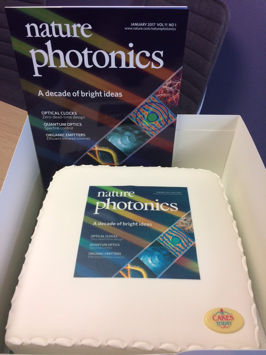 Nature Photonics tweet media