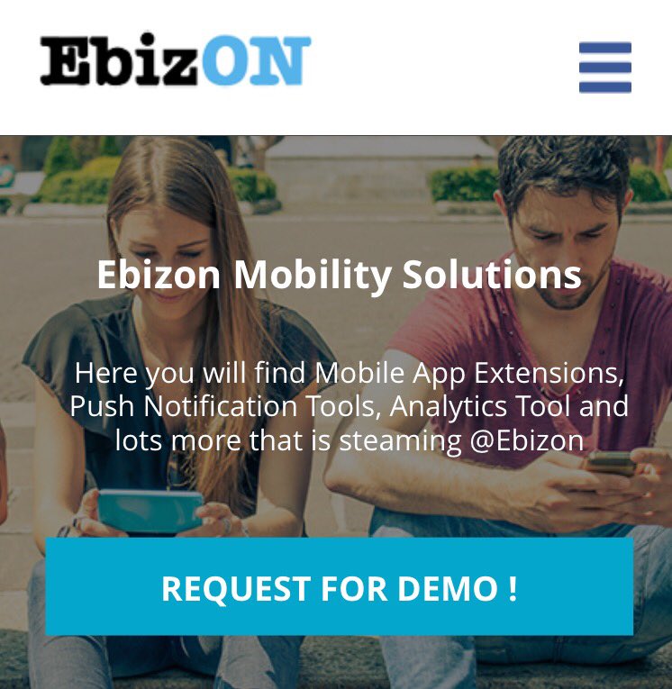 ebizondigital's tweet photo. #Mobility solutions by @ebizontek for #Ecommerce: #Appifycart #Mofluid #Pushflew #Chatbot #Ebeacon : https://t.co/0xi8hLnFnk https://t.co/jKlBC1r49w