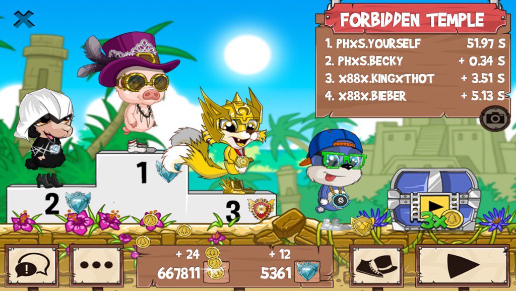 xklassy's tweet image. I just played a golden fox! #funrun2 #Yourself #KINGXTH0T #Bieber