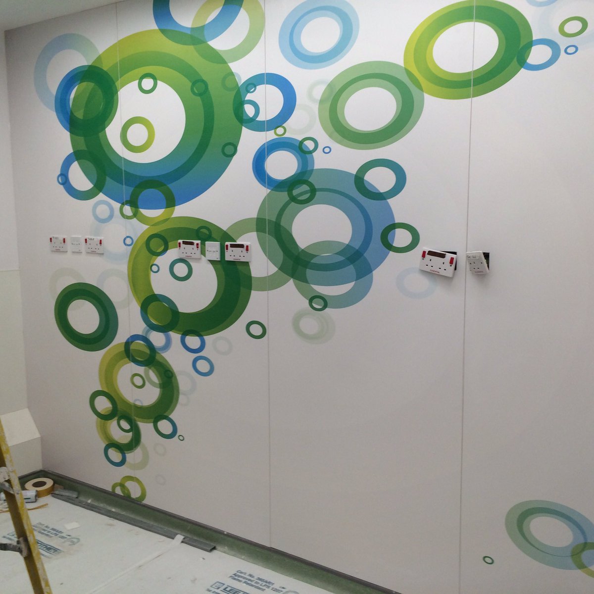 kbcladding's tweet image. Feature walls gallery print @TrovexUK