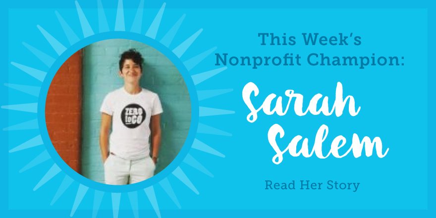 GiveGab's tweet photo. Celebrating our Most Recent #NonprofitChampion, Sarah Salem from Dutchess Outreach!  @DutchOutreach  - https://t.co/F7XRhU5CFS by @givegab https://t.co/KGKrMgd8sz