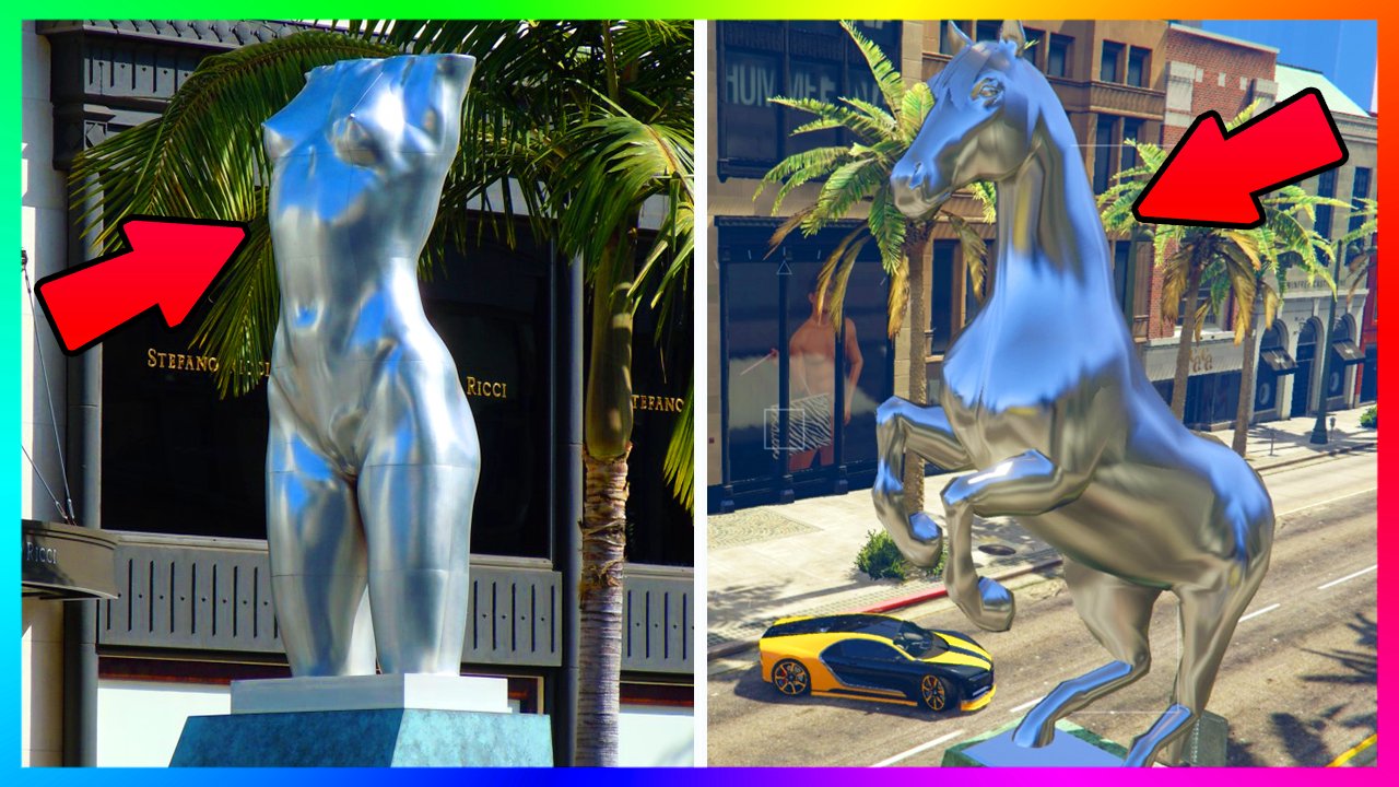 GTA 5 LOS SANTOS PLACES VS REAL LIFE LOS ANGELES PLACES (VERY