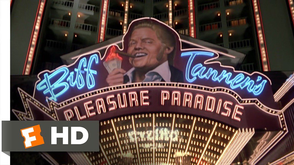 AdamWalker74's tweet photo. This is all I see with Trump now the POTUS. #bifftanner #backtothefuture2 https://t.co/UVmEM9ZTwO