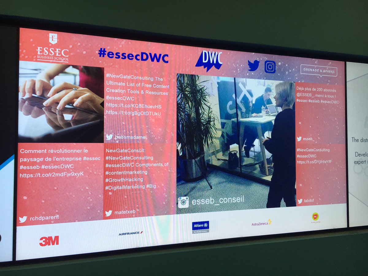 OuiBeat's tweet image. L'#essecDWC se termine aujourd'hui ! Félicitations à l'équipe @ESSEB_ qui remporte le prix @OuiBeat pour son activité e-sociale! 👏🏼