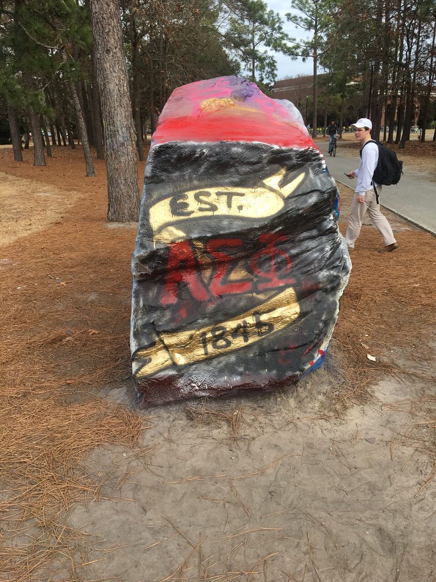 Everyone check out the rock in front of Wagoner. Artistic credit to <a href="/tbetts_7/">Taylor Betts</a> and <a href="/BillyDonohue/">Bill</a>