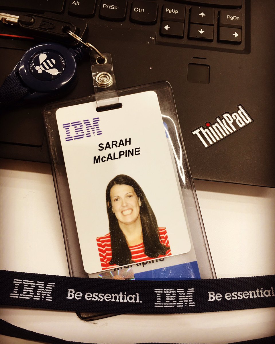 sarah_m_thacker's tweet photo. #New2Blue @IBMWatsonHealth orientation complete! #outthinkordinary https://t.co/ZNg5SnW7pm