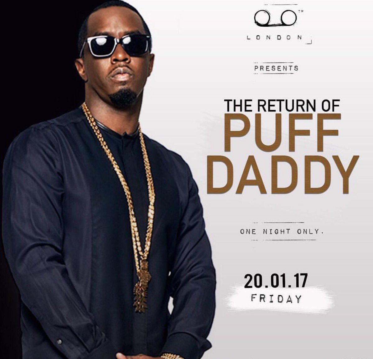 sugarshakeENT's tweet photo. London Tonight with P Daddy 🇺🇸🇬🇧#tapelondon #londonights https://t.co/o8DZTqfxzk