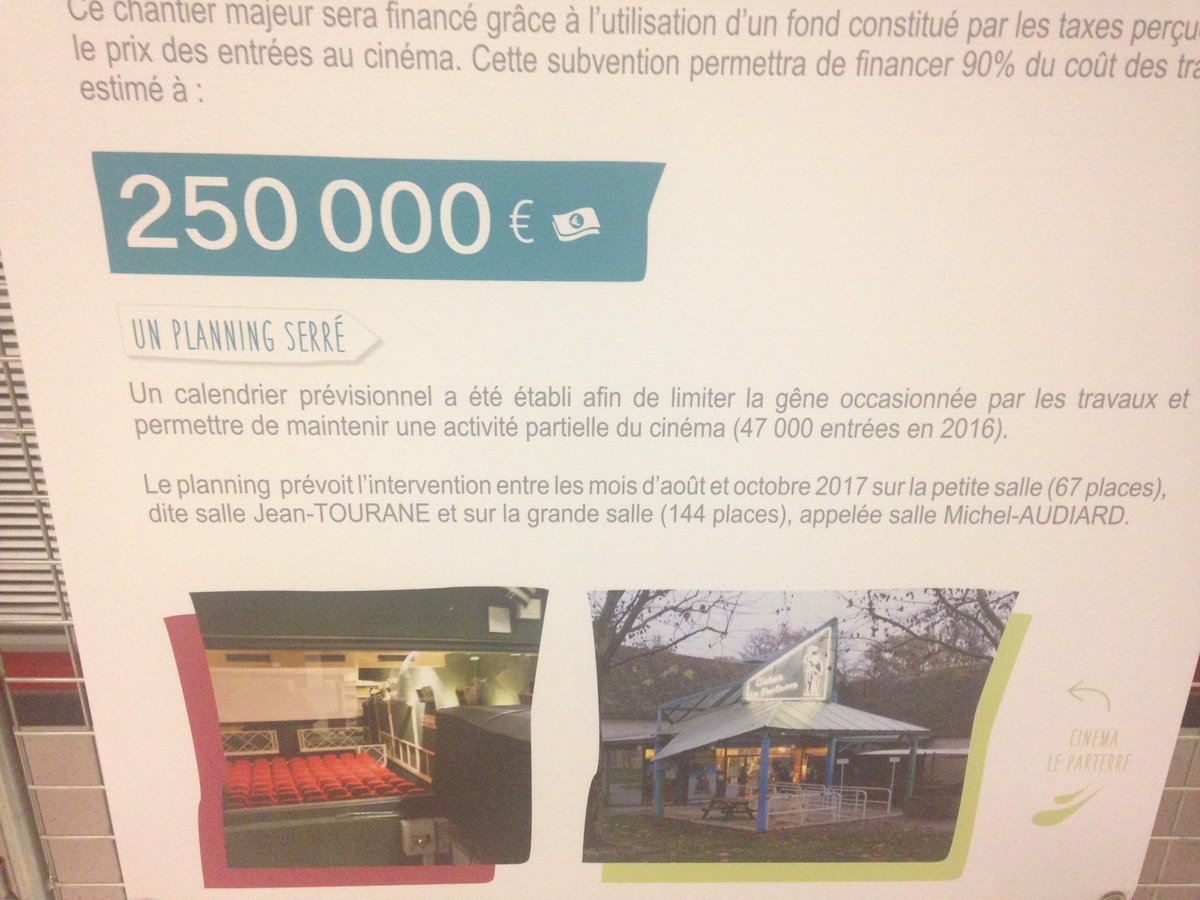VilledeDourdan's tweet photo. En 2017, "nous rénoverons notre cinéma, nous implanterons l'épicerie sociale dans de nouveaux locaux." #capsur2017 @LeParisien_91 @LeRep91 https://t.co/issvyJ3HpC