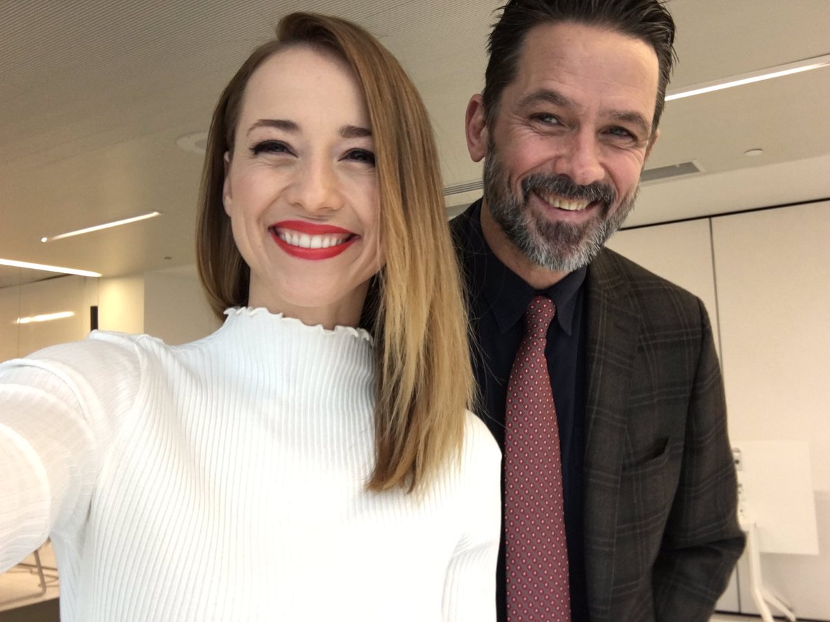 Karine Vanasse On Twitter Having Billy Campbell For A Whole Day