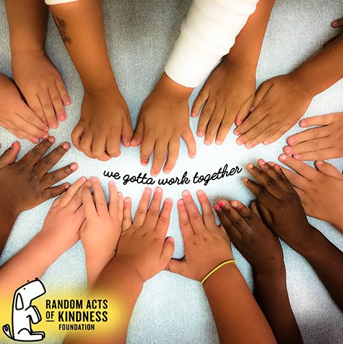 "Never doubt that a small group of thoughtful, committed citizens can change the world, indeed it's the 1 thing that ever has" Margaret Mead